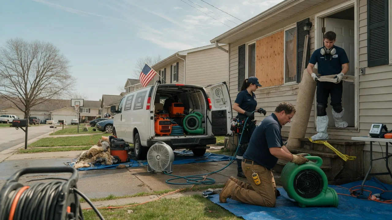 Water Damage Restoration in Chico, TX near me
